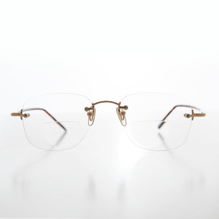 Rimless Bifocal Readers - Glassy