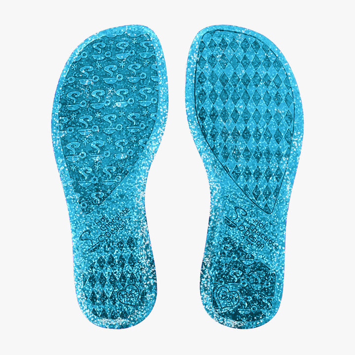 Glitter Ice Women's Mary Jane Flats