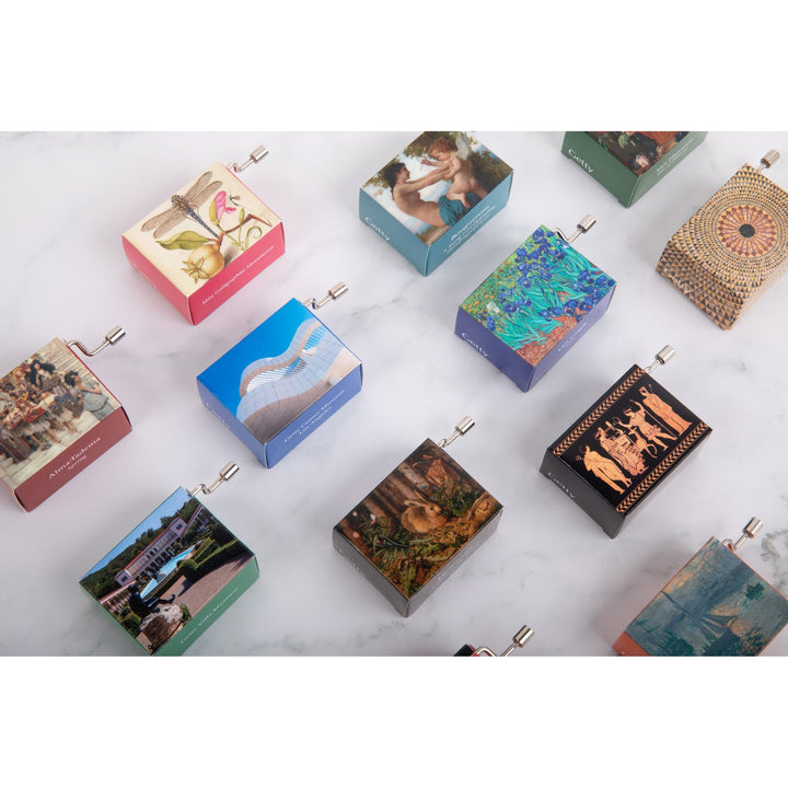 Roman Red Figure Scene Music Box