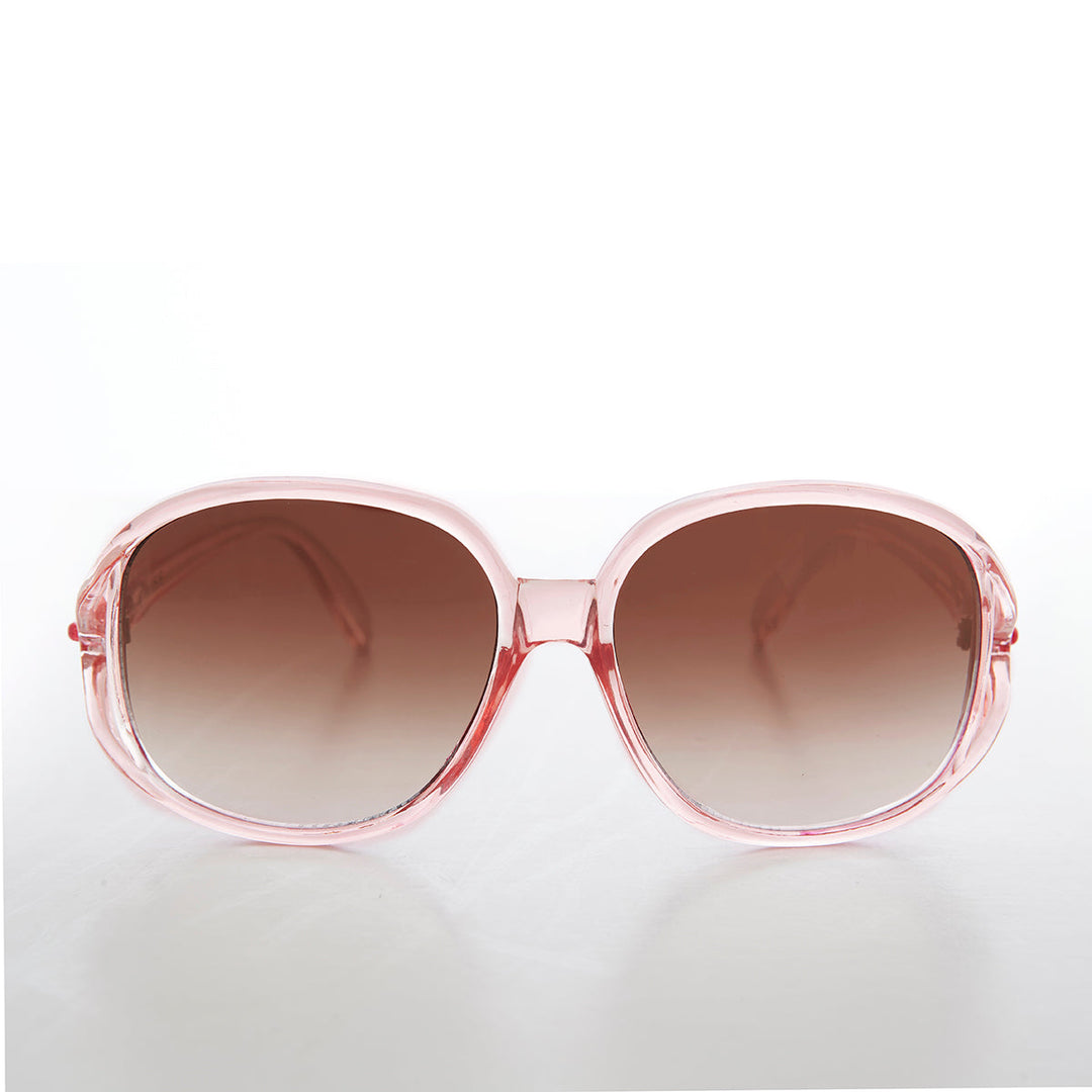 Large Round Oversized Women's Boho Vintage Sunglasses - Grace