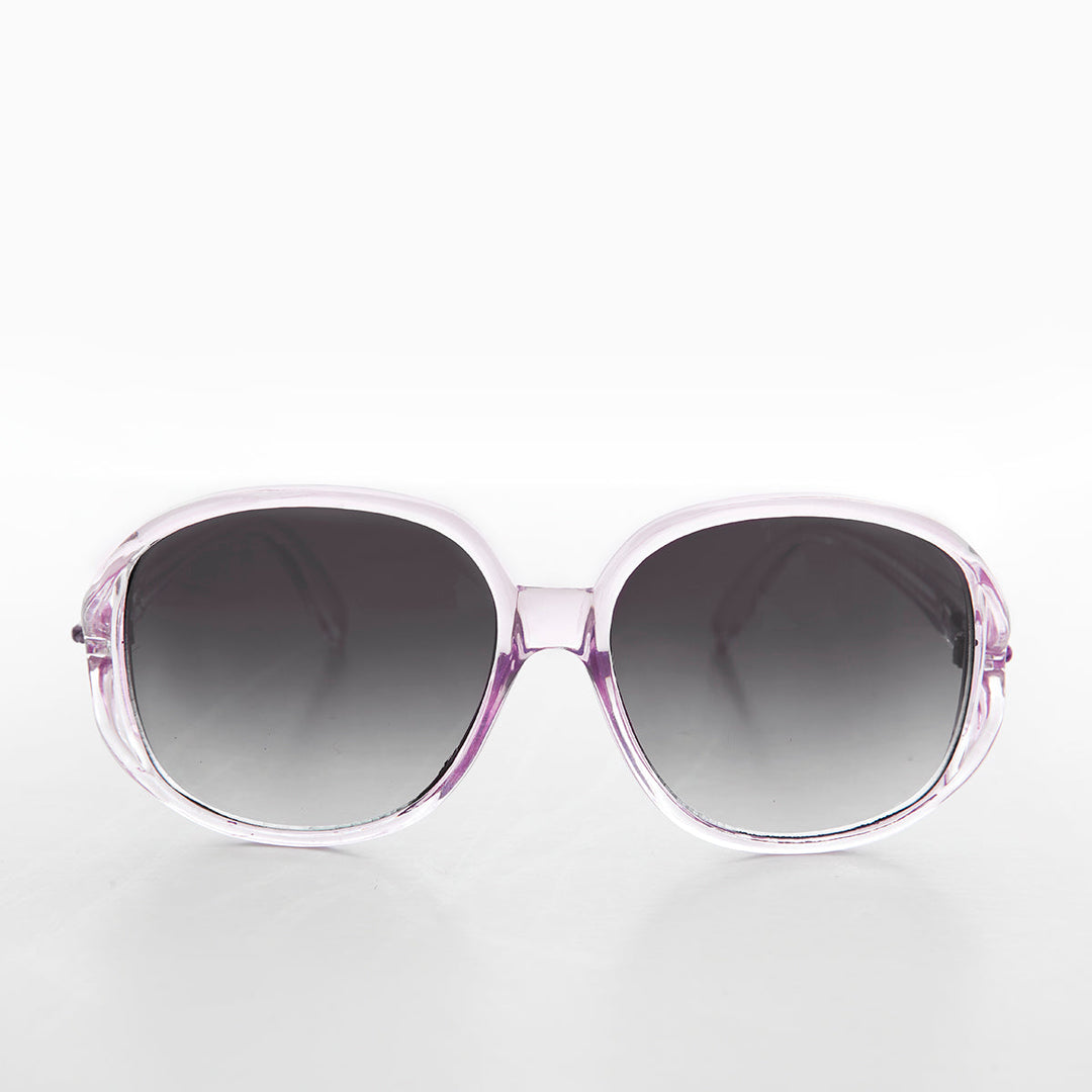 Large Round Oversized Women's Boho Vintage Sunglasses - Grace