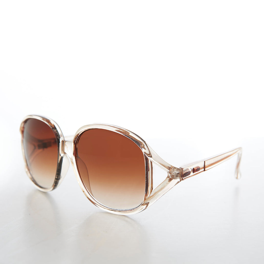 Large Round Oversized Women's Boho Vintage Sunglasses - Grace