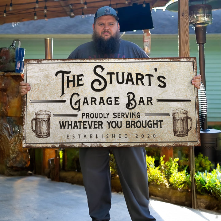 Garage Bar Sign