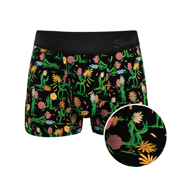 The Garden Of Breedin | Flower Print Ball Hammock® Pouch Trunks Underwear