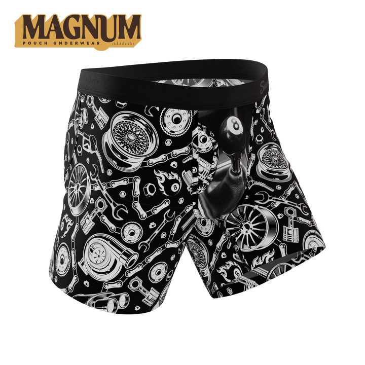 The Gear Head | Stick Shift Ball Hammock® Magnum Big Pouch Underwear