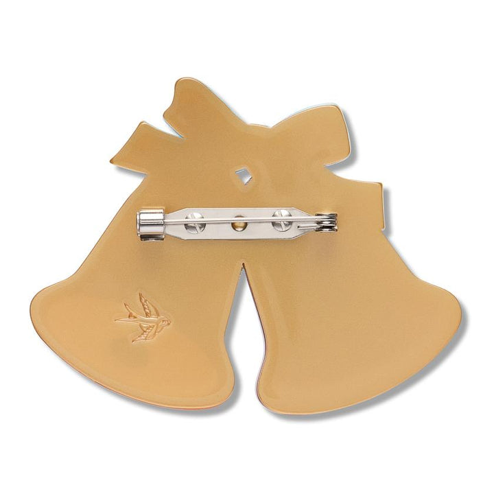 Ringing True Brooch by Erstwilder