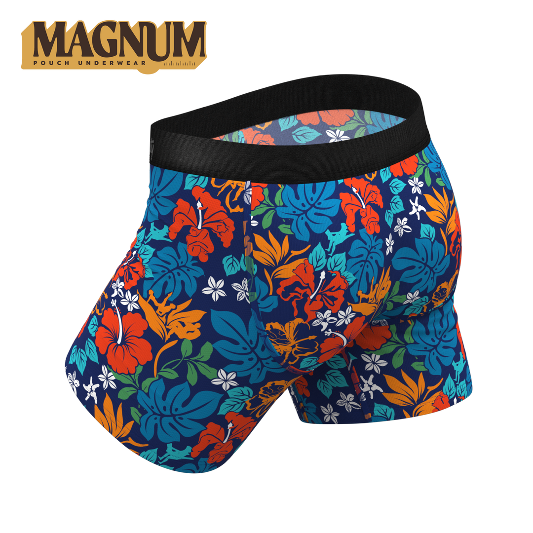 The Get Lei'd | Naughty Tropical Ball Hammock® Magnum Big Pouch Underwear