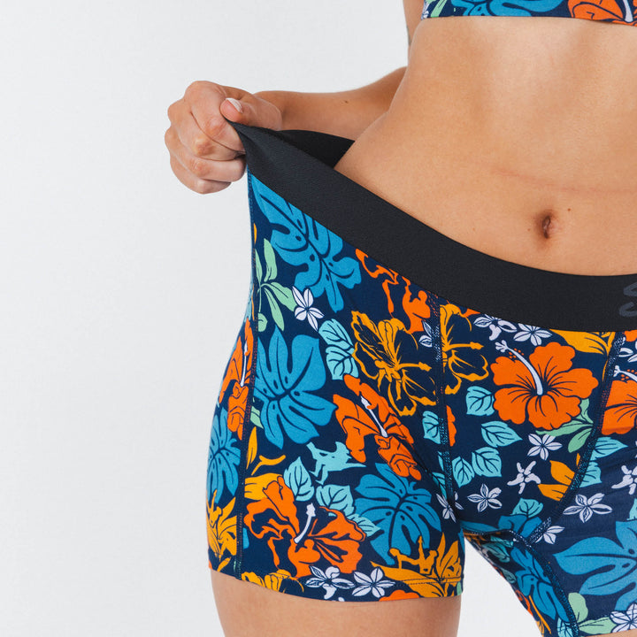 The Get Lei'd | Naughty Tropical Women’s Boxers
