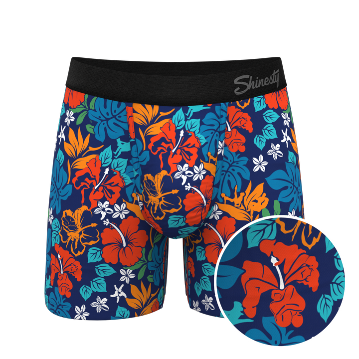 The Get Lei'd | Naughty Tropical Ball Hammock® Pouch Underwear