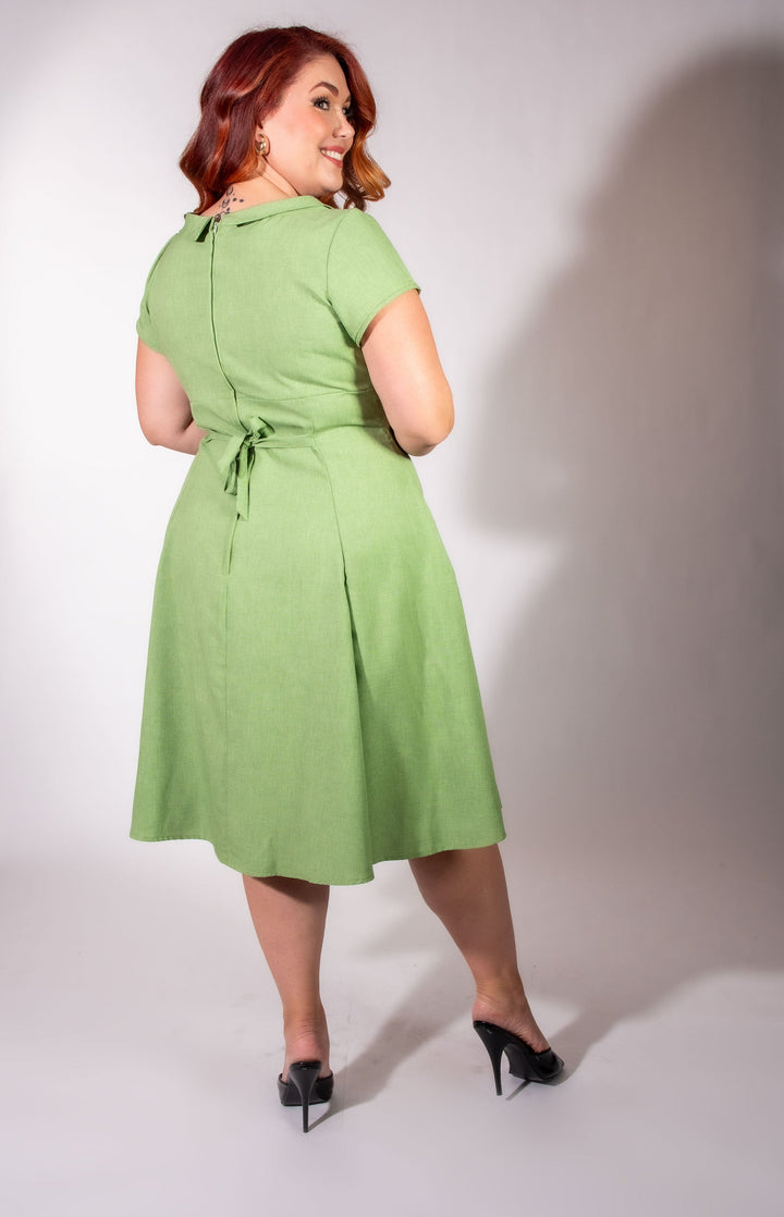 Beverly Dress- Pistachio