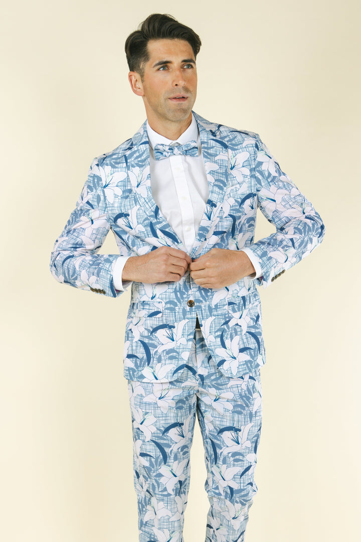 The Gilded Lily | Crosshatch Lilies Suit