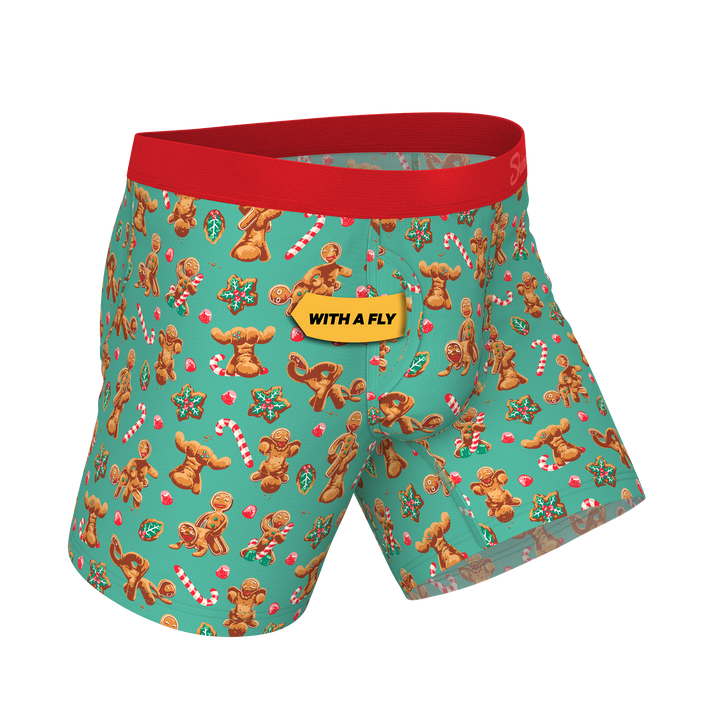 The Ginger Rail | Gingerbread Ball Hammock® Pouch Underwear With Fly