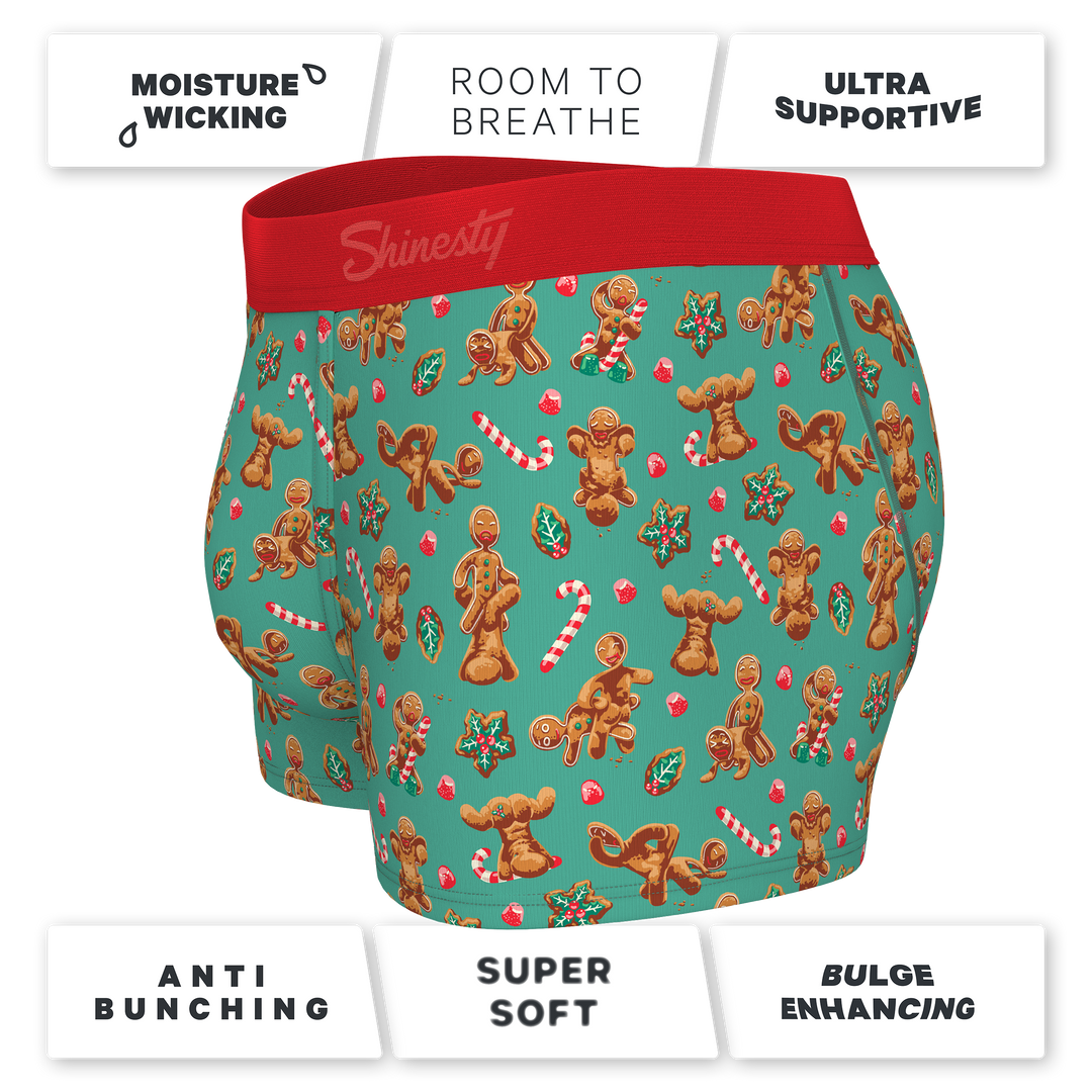 The Ginger Rail | Gingerbread Ball Hammock® Pouch Trunks Underwear
