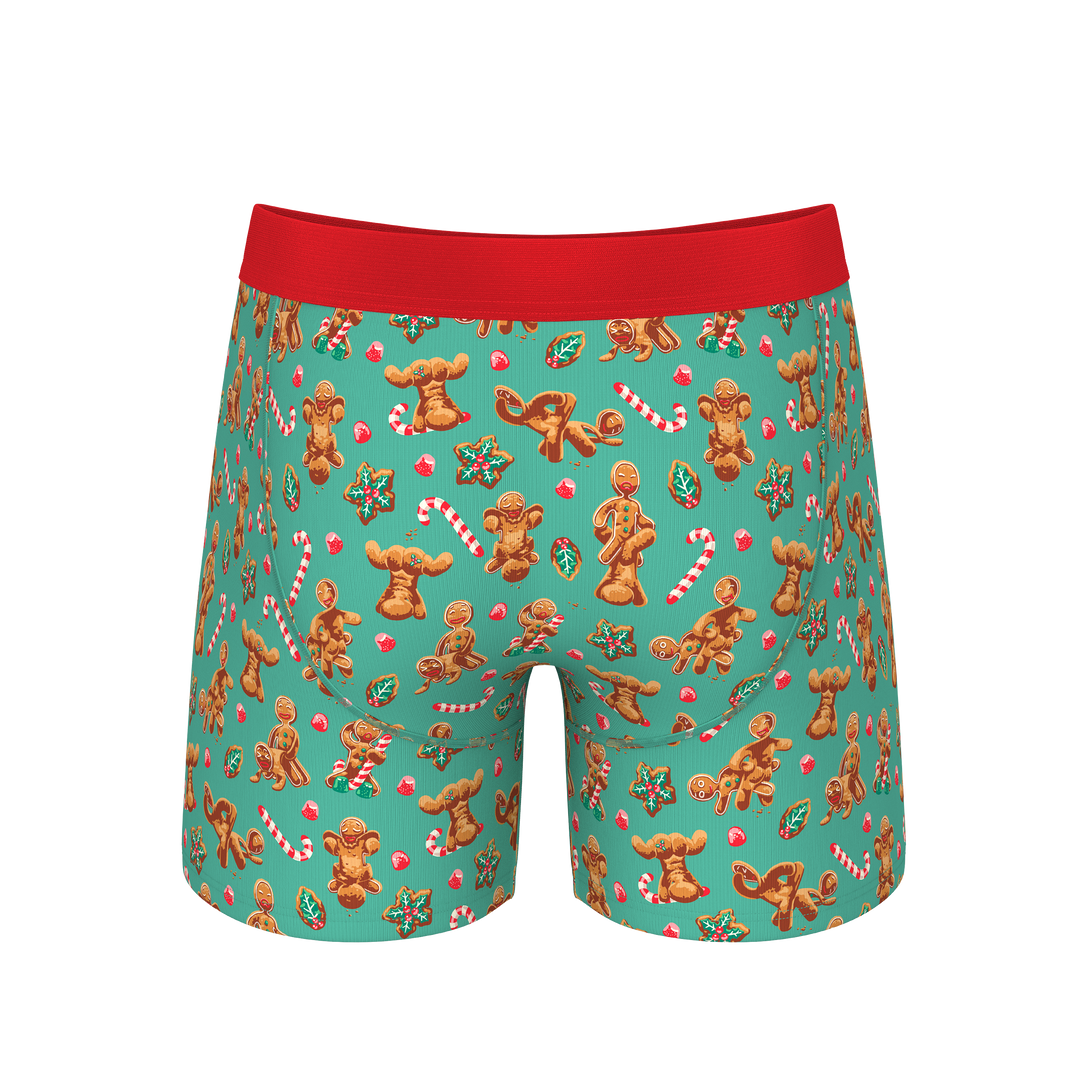 The Ginger Rail | Gingerbread Ball Hammock® Pouch Underwear