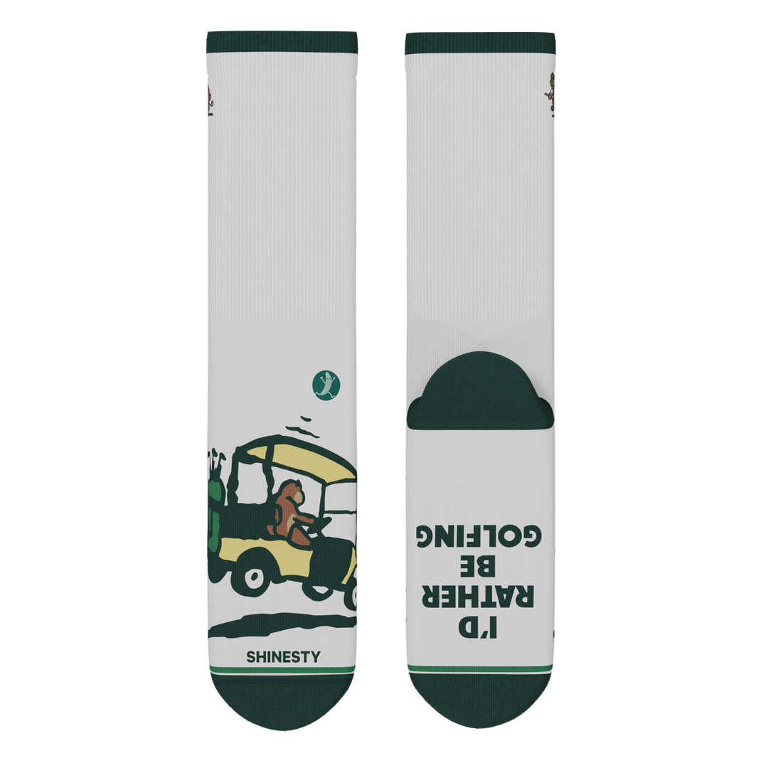 The Golpher | Golf Gopher Heel Hammock™ Crew Socks