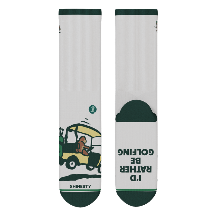 The Golpher | Golf Gopher Heel Hammock™ Crew Socks