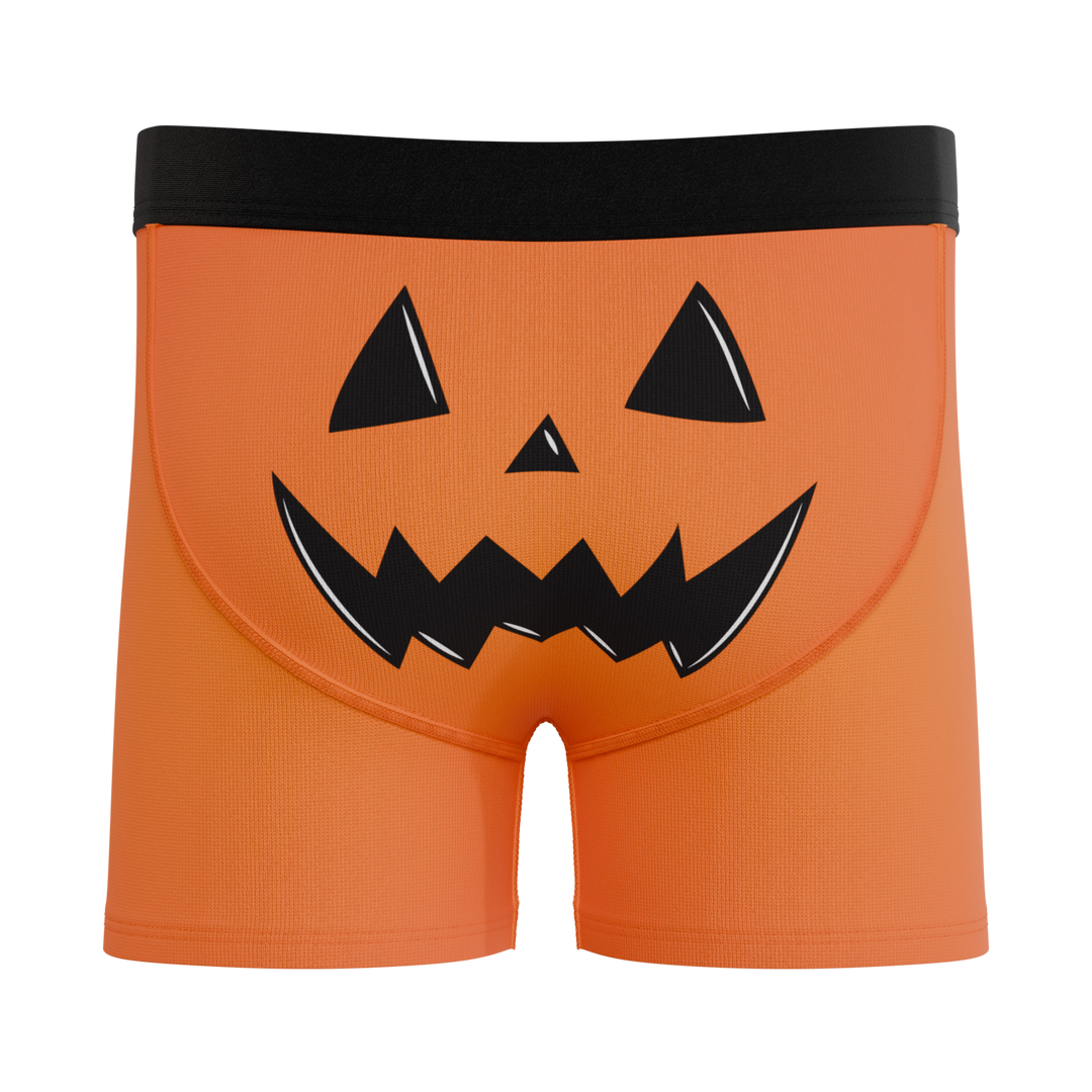 The Good Gourd | Jack O Lantern Boy's Boxer Briefs