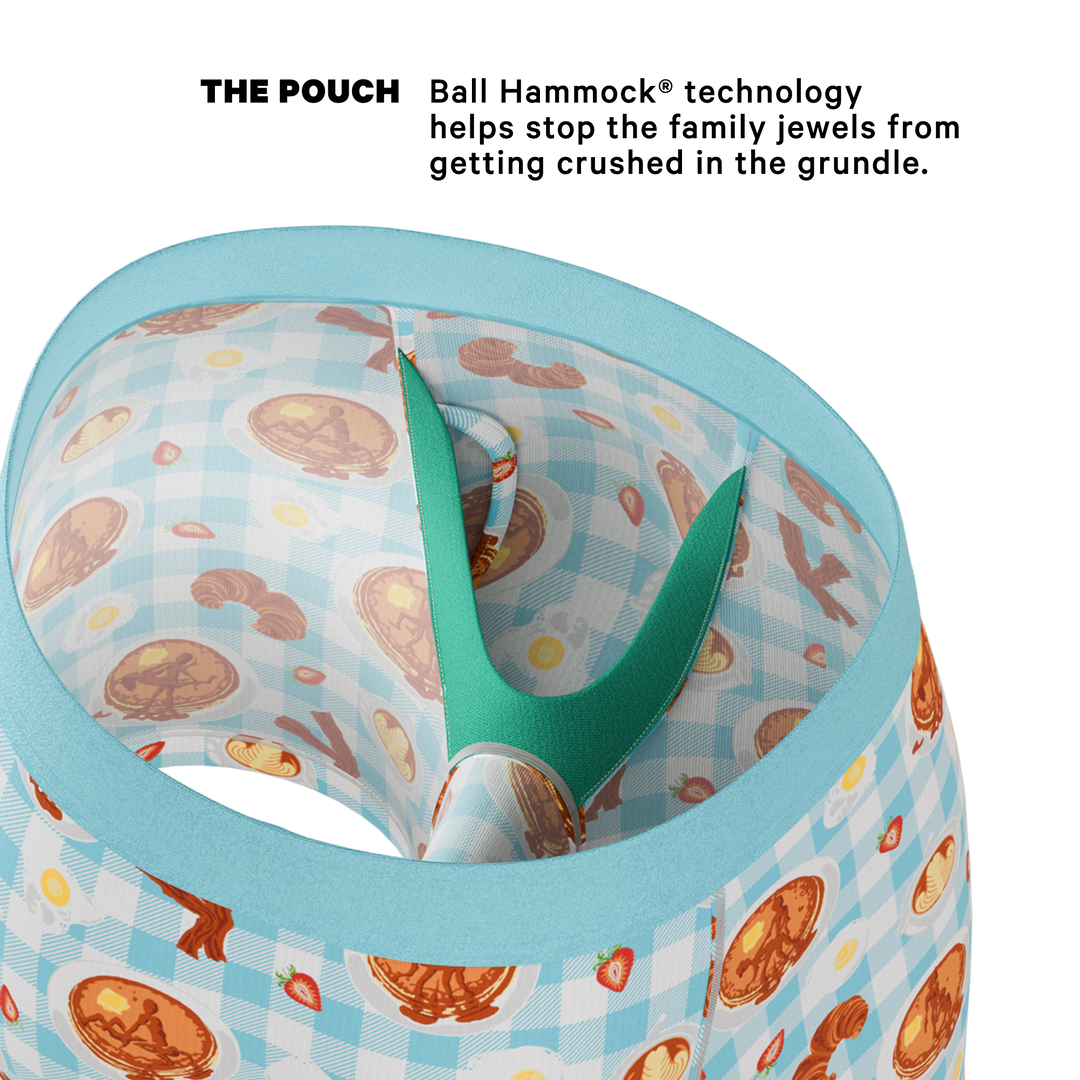 The Good Moaning | Naughty Breakfast Ball Hammock® Pouch Underwear With Fly