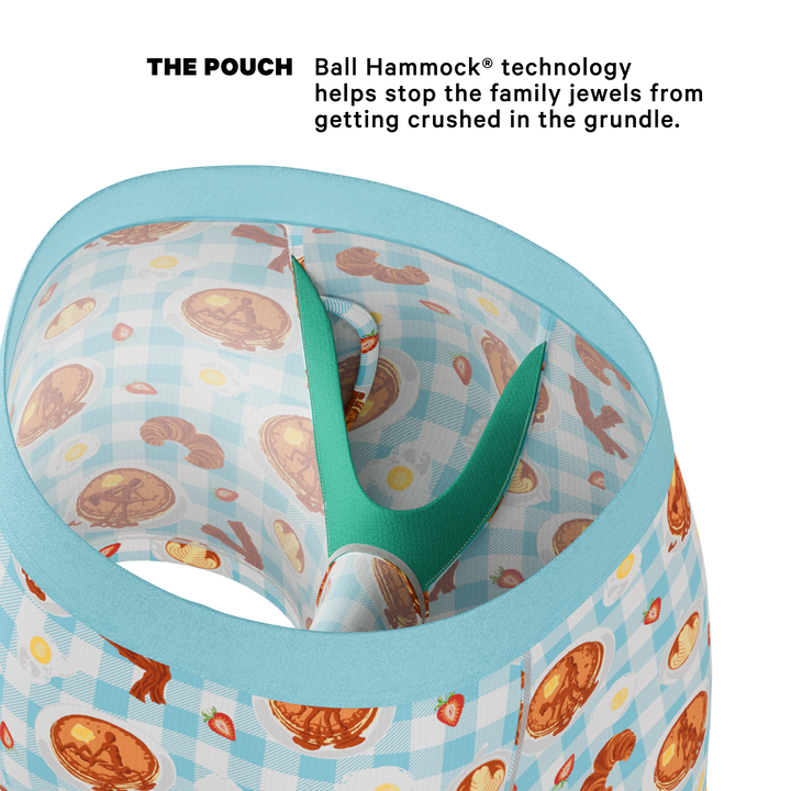 The Good Moaning | Naughty Breakfast Ball Hammock® Pouch Underwear With Fly