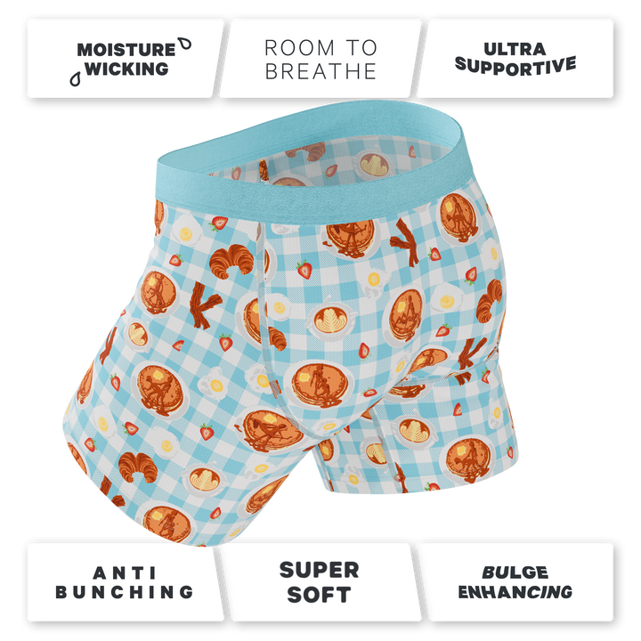 The Good Moaning | Naughty Breakfast Ball Hammock® Pouch Underwear With Fly