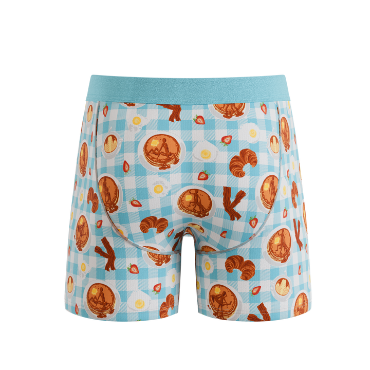 The Good Moaning | Naughty Breakfast Ball Hammock® Pouch Underwear With Fly