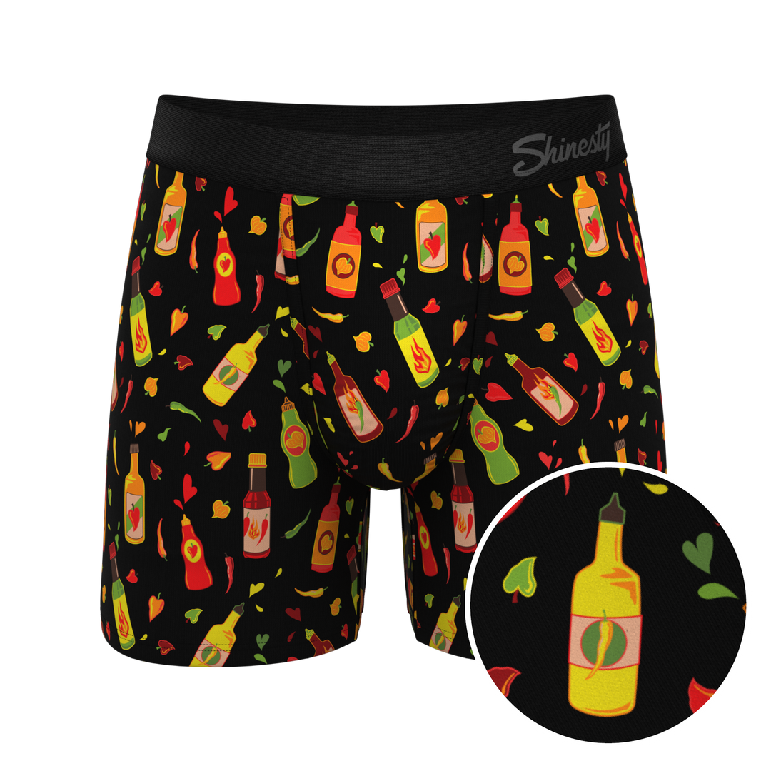 The Gotcha Sriracha | Hot Sauce Ball Hammock® Pouch Underwear