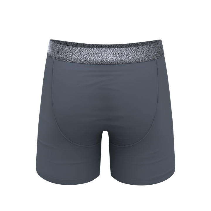 The Graphite | Tonal Grey Ball Hammock® Pouch Underwear With Fly
