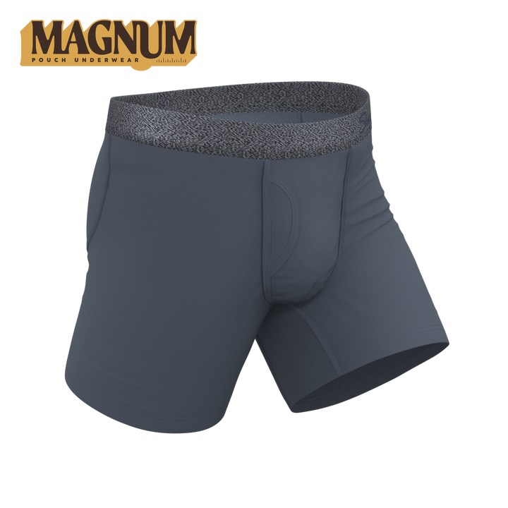 The Graphite | Tonal Grey Ball Hammock® Magnum Big Pouch Underwear