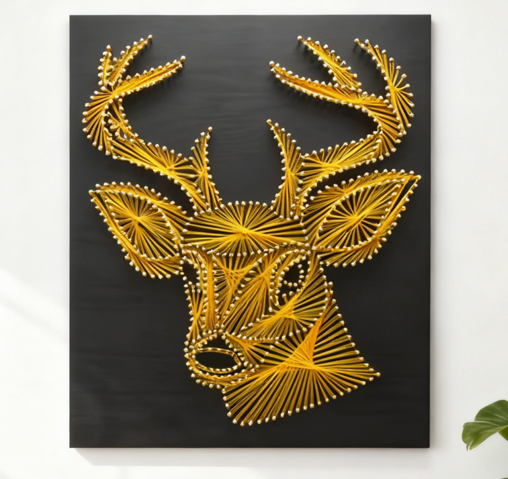 Deer String Art Kit by Wizardi M1-3 DHACE28043