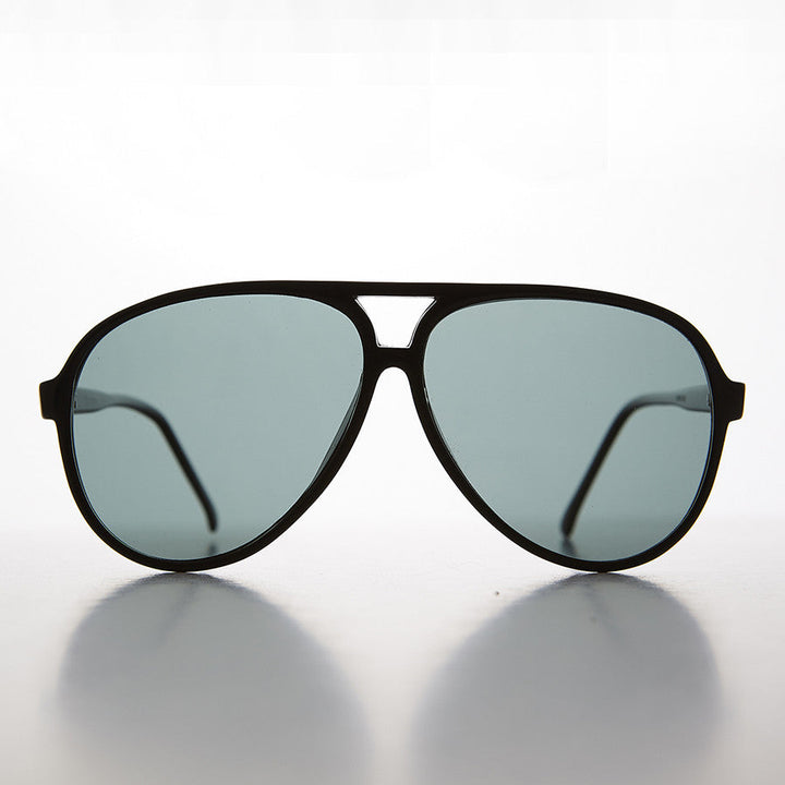 Polarized Glass Lens Aviator Vintage Sunglasses - Hama