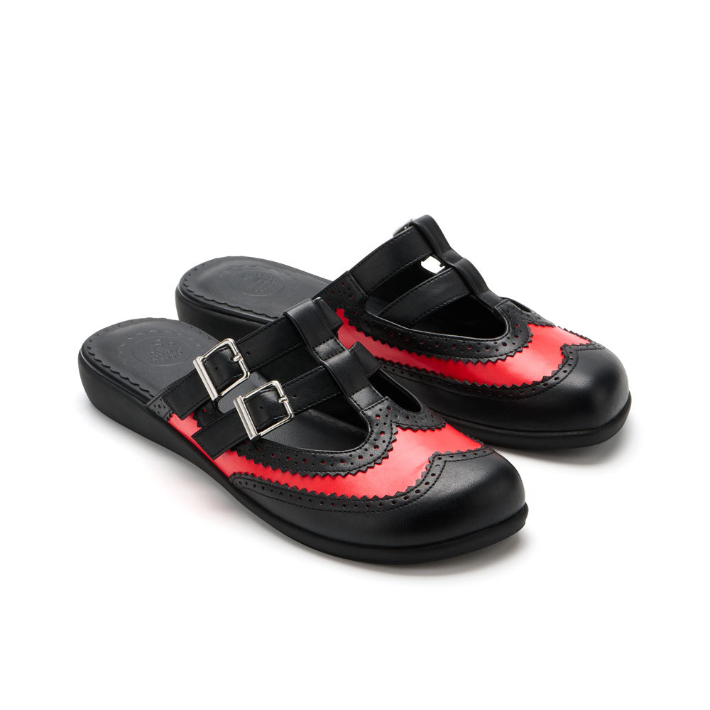 Havana Red Women's Mary Jane Clogs