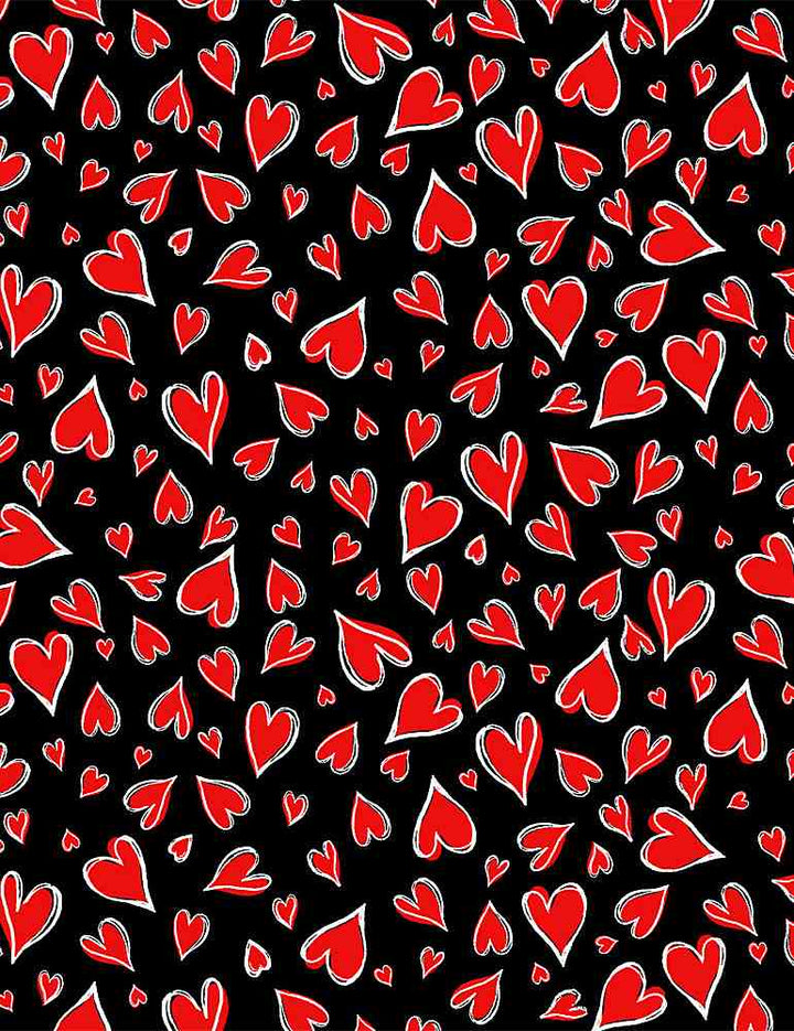 Hearts Collared Dress