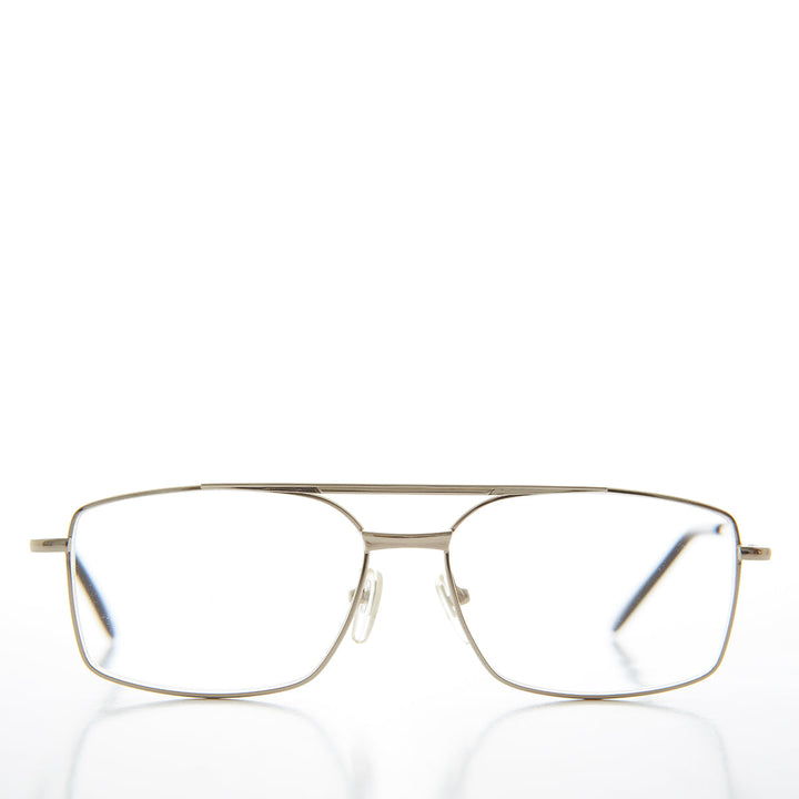 Rectangle Aviator Reading Glasses - Henry