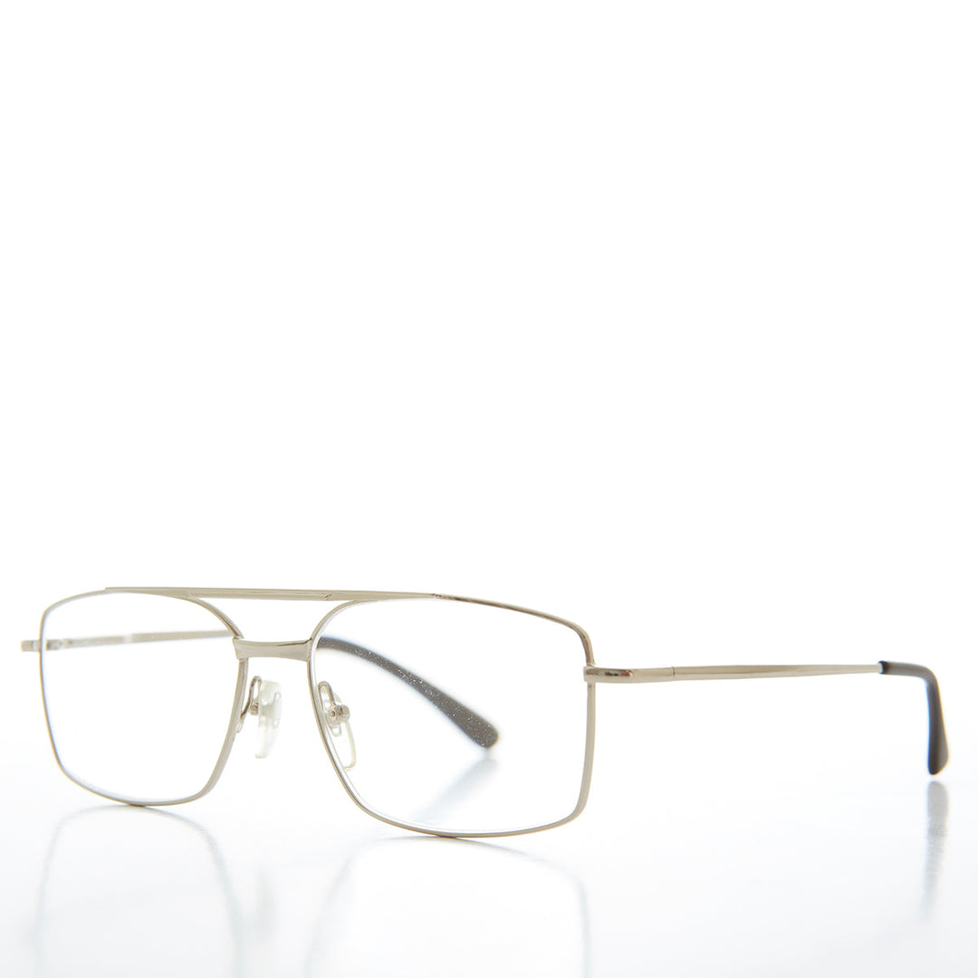 Rectangle Aviator Reading Glasses - Henry