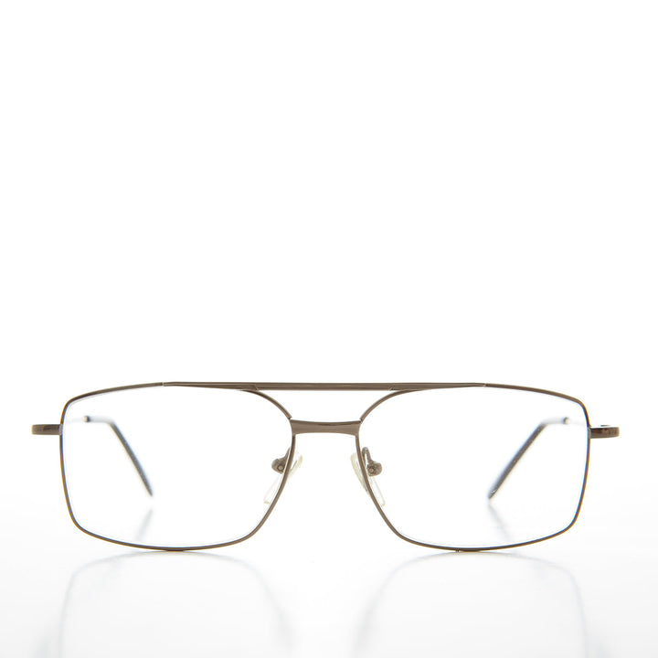 Rectangle Aviator Reading Glasses - Henry