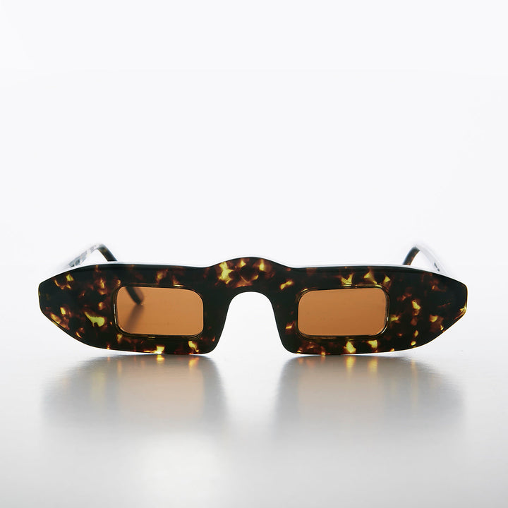 Tortoiseshell Polarized Steampunk Sunglass - Hitomi