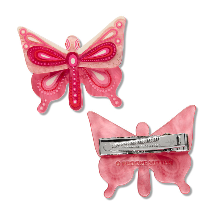 Kali’s Ritjinguthinha (Butterfly) Hair Clips Set - 2 piece by Erstwilder