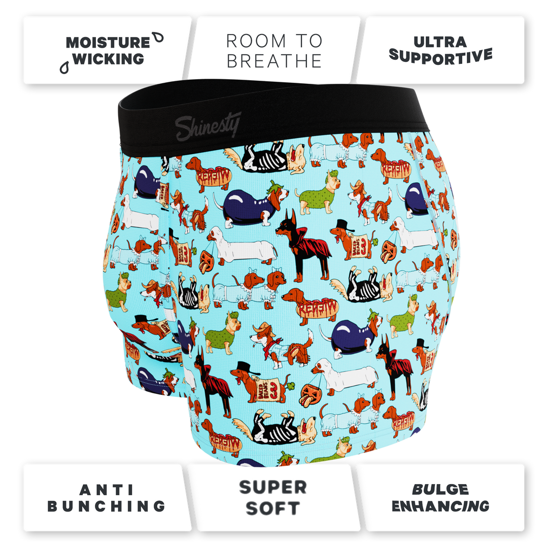 The Halloweenies | Halloween Dogs Ball Hammock® Pouch Trunks Underwear