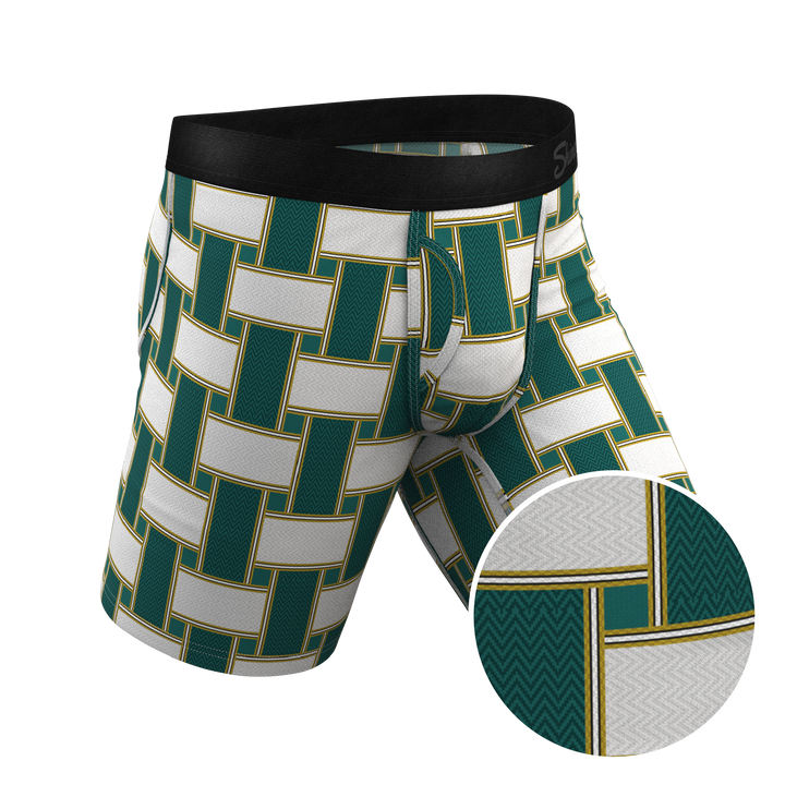 The Lawn Chair | Vintage Webbed Long Leg Ball Hammock® Pouch Underwear With Fly