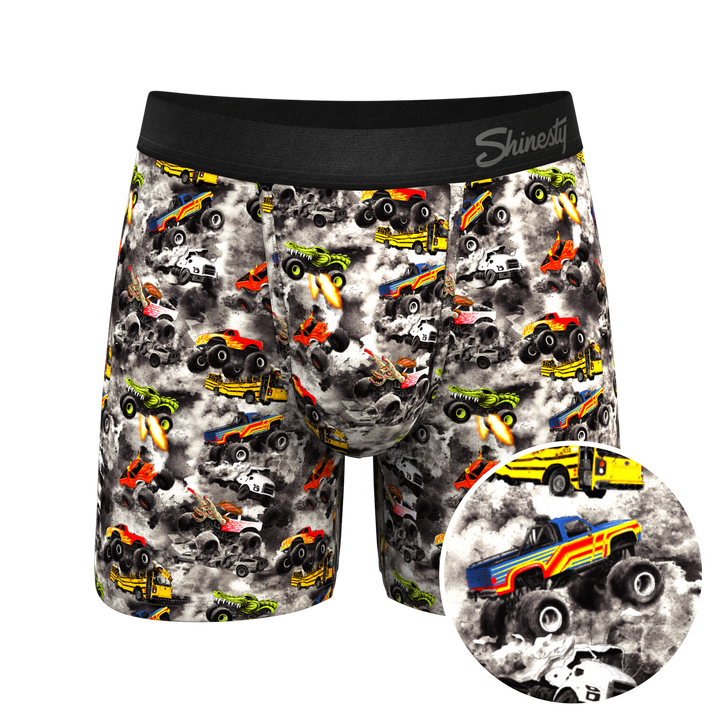 The Here Be Monsters | Monster Truck Ball Hammock® Pouch Underwear