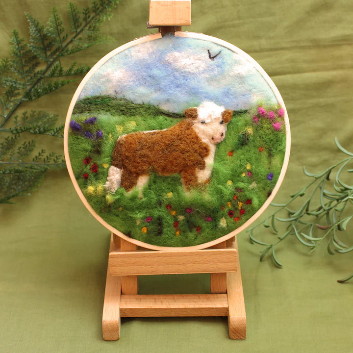 Hereford Bull Needle Felting Kit by The Makerss KT-Hereford Bull-Complete