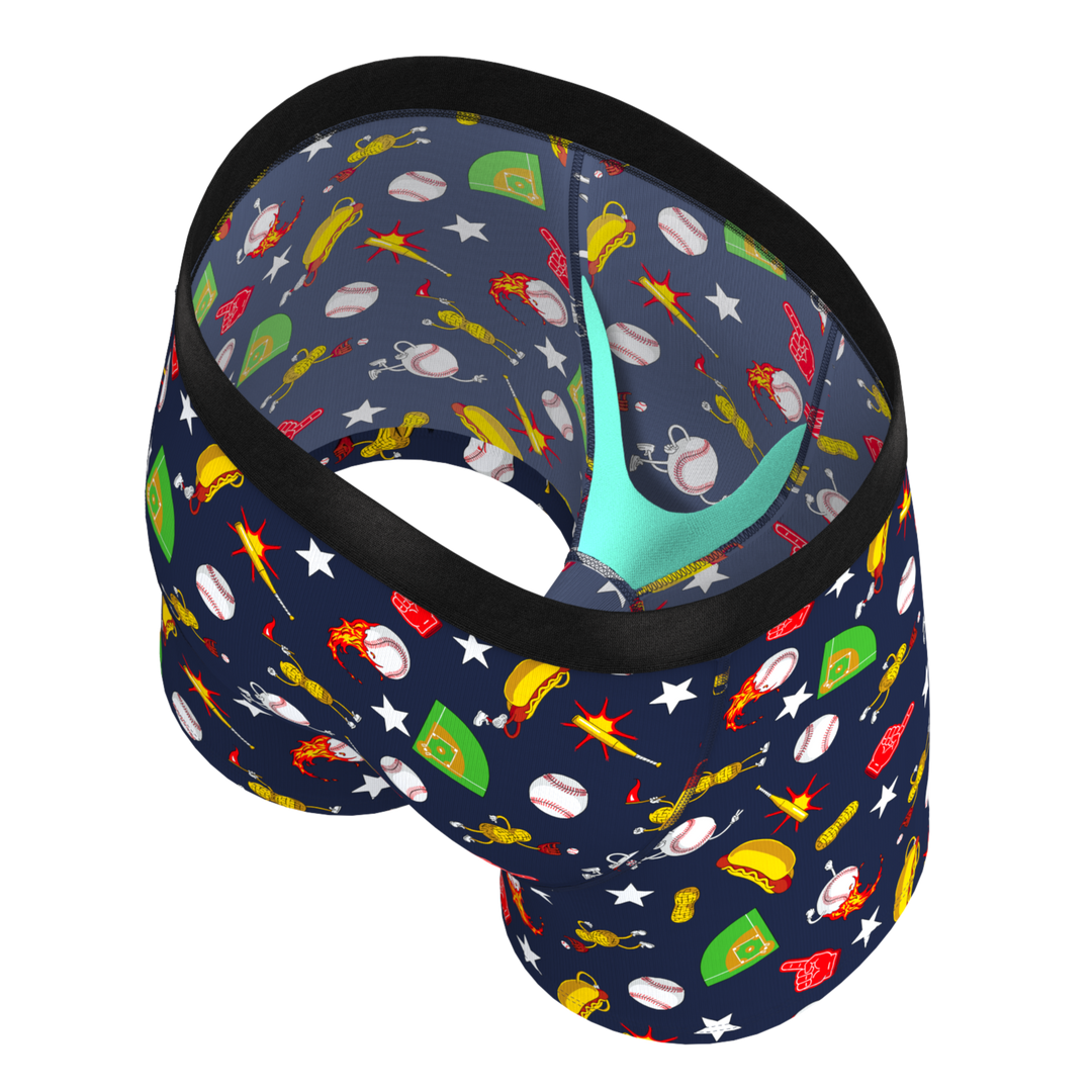 The Hey Batter Batter | Baseball Boy's Boxer Briefs