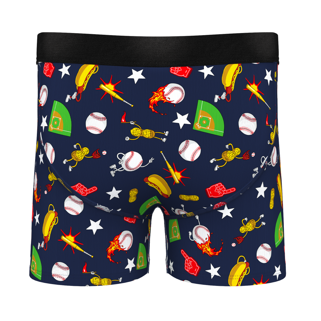 The Hey Batter Batter | Baseball Boy's Boxer Briefs