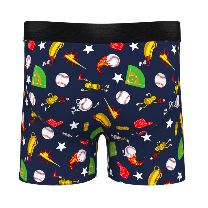 The Hey Batter Batter | Baseball Boy's Boxer Briefs
