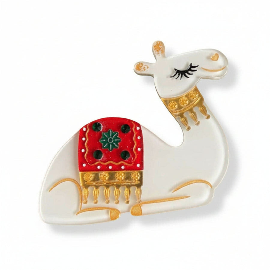 holt howard camel Desert Dreams Camel Brooch by 50's Vintage Dame x Lipstick & Chrome – view 2