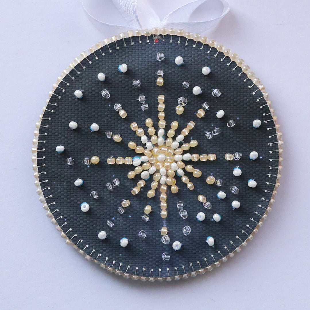Holy Night Bead Embroidery Decoration Kit by Abris Art ABT-066