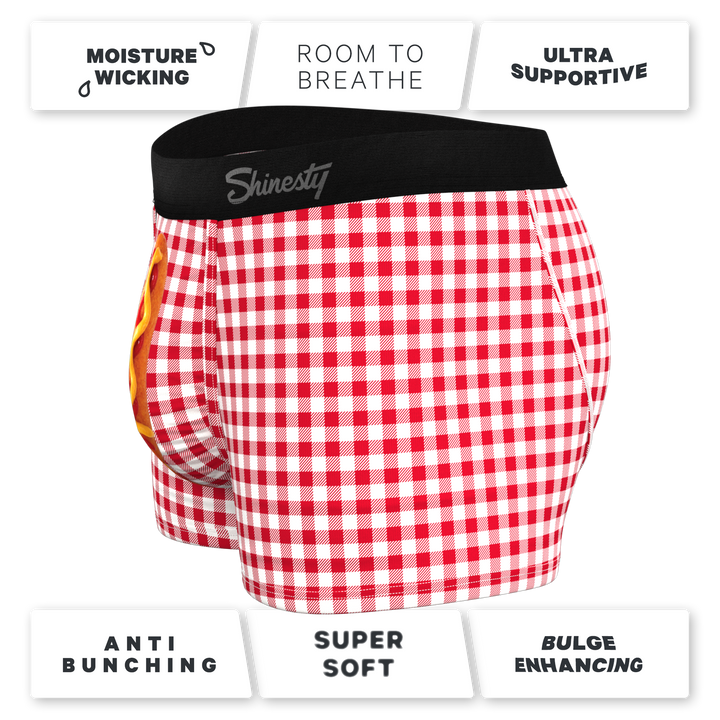 The Hot Diggity | Corn Dog Ball Hammock® Pouch Trunks Underwear