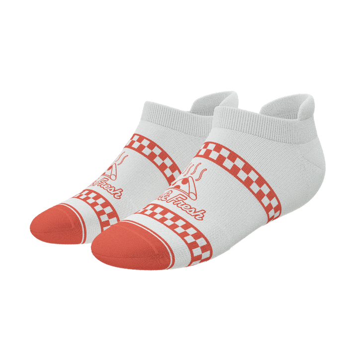 The Hot & Fresh | Pizza Box Heel Hammock™ Ankle Socks
