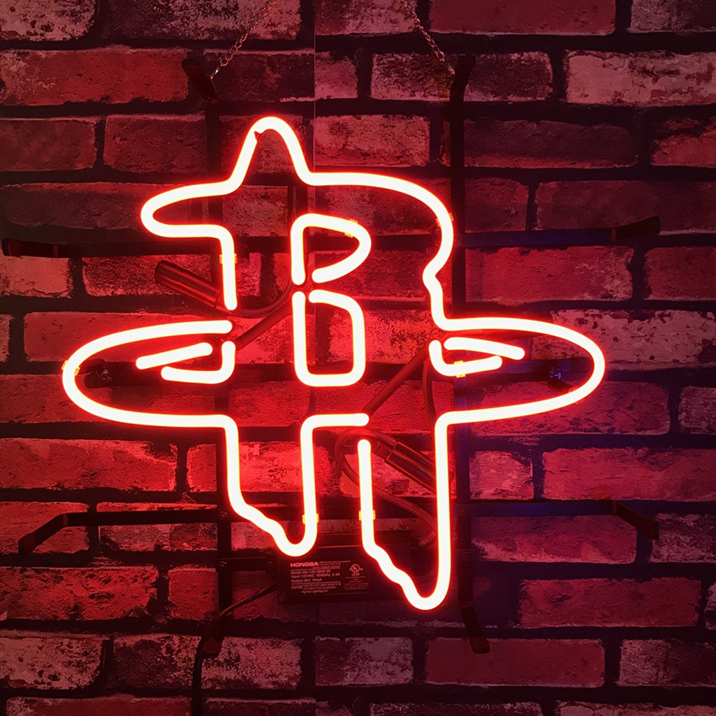 Houston Rockets Baseball Neon Sign