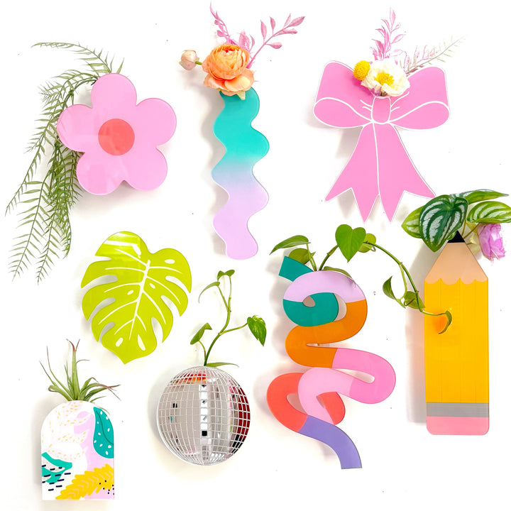 Even More Patterned propagation planters